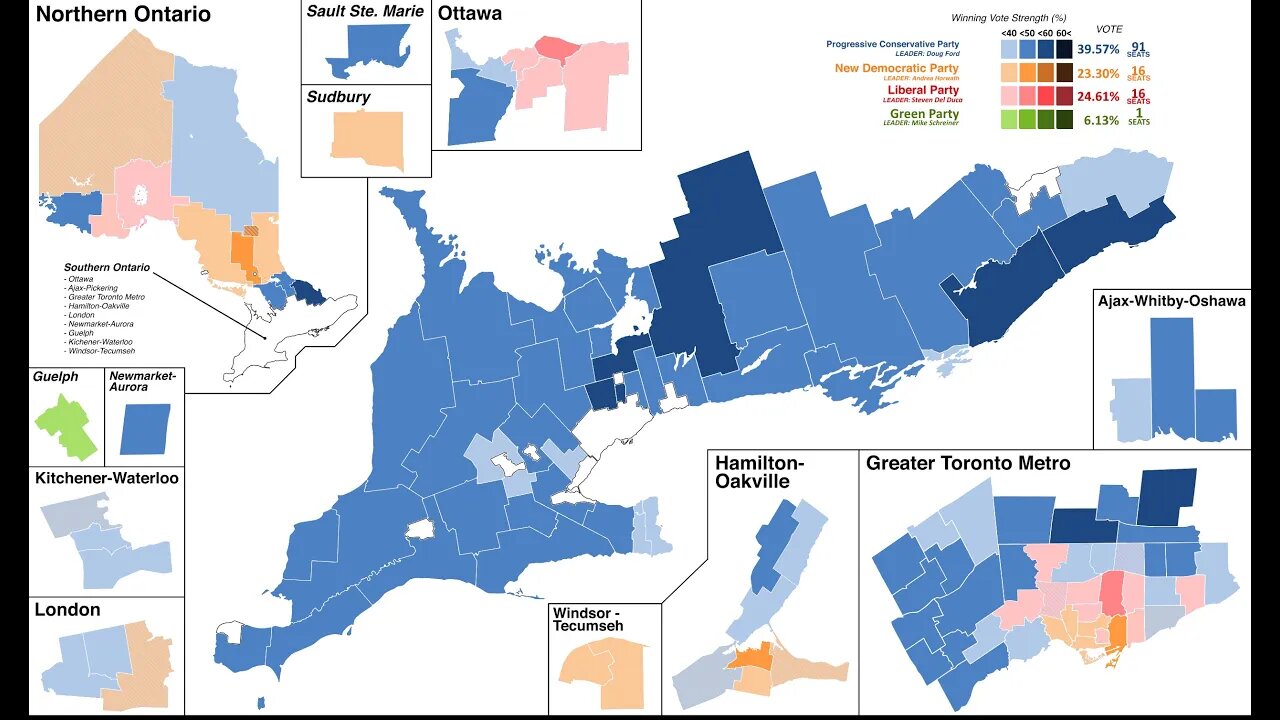 Doug Ford Cruises To Victory | Ontario Election Forecast (June 1 2022)