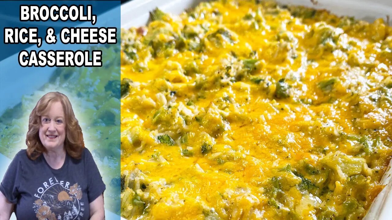 Broccoli, Rice and Cheese Casserole, The Perfect Side Dish Recipe