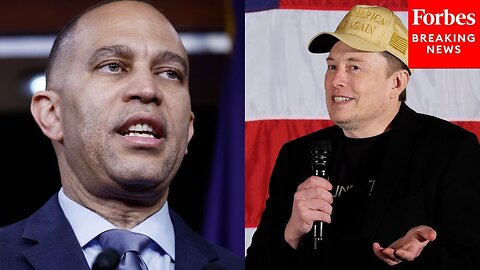 Hakeem Jeffries Asked If Democrats Should Be More Involved In DOGE And If He Wants To Meet Musk