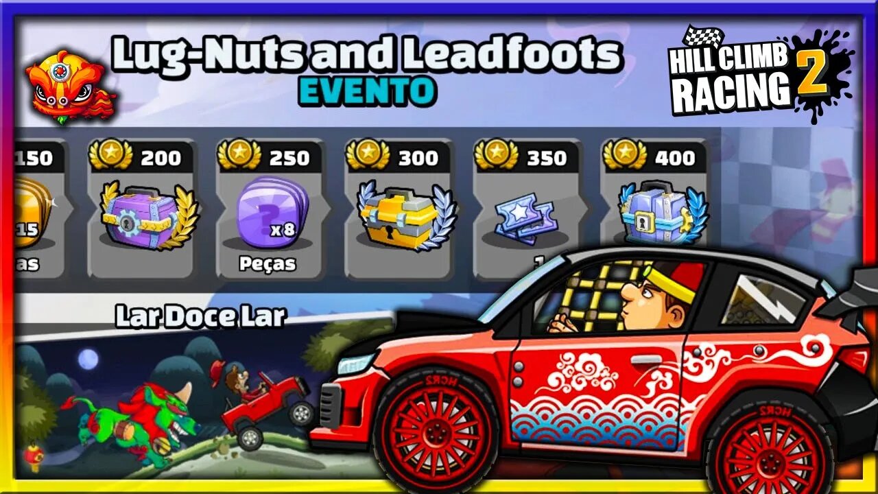 Ano Novo Chinês 2021 do Hill Climb Racing 2 | Lug-Nuts and Leadfoots