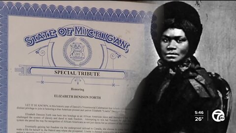 'Lisette' Denison Forth went from slavery in metro Detroit to owning land, building a church