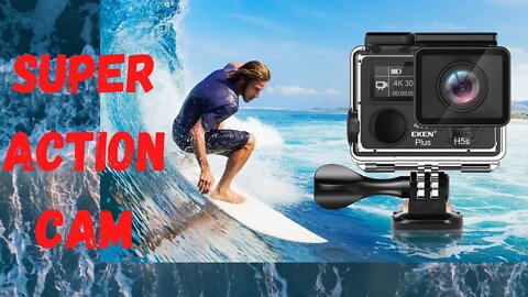 Action Cam BARATA que FILMA em 4K e CHEIA de acessórios! Câmera de ação Eken