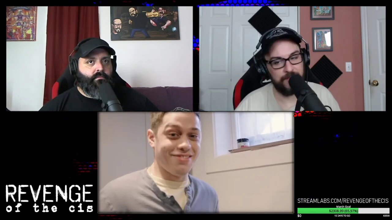 Pete Davidson's Gaping Man Cave