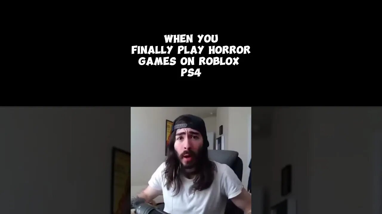 When Roblox Let's You Play Horror Games On PS4 #shorts #ps4 #roblox