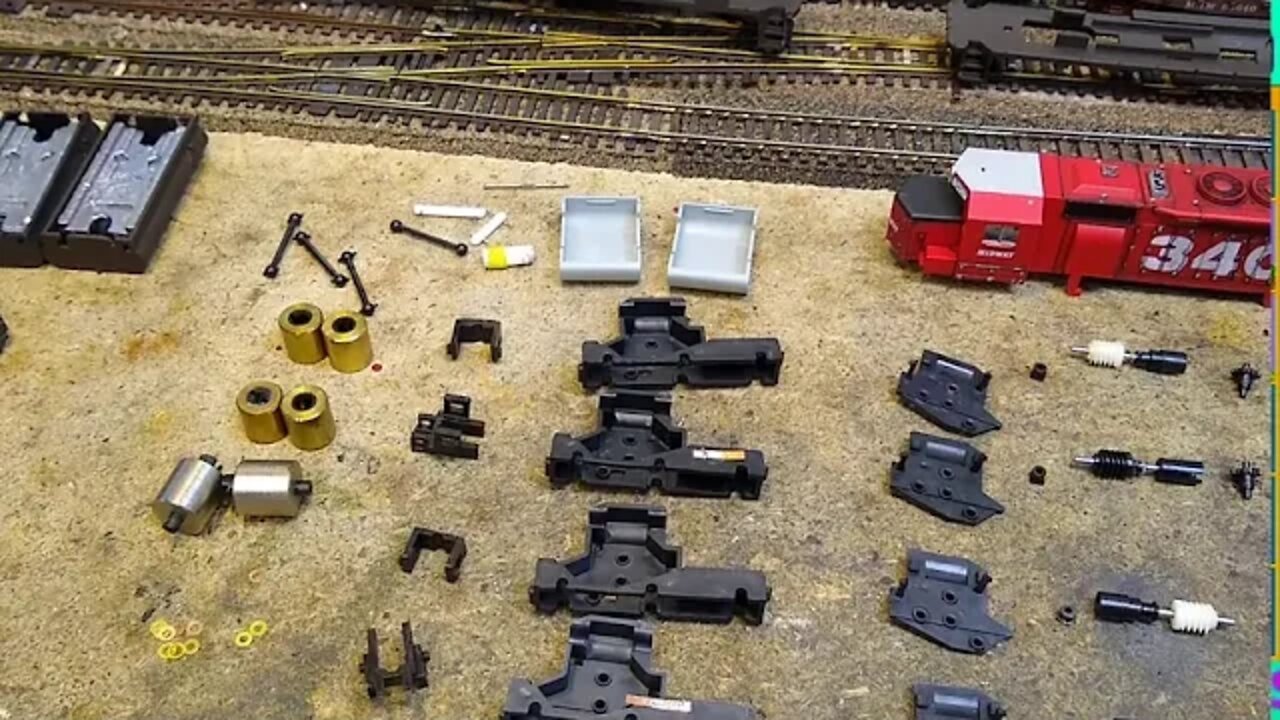 AHM SD40 rebuild 1