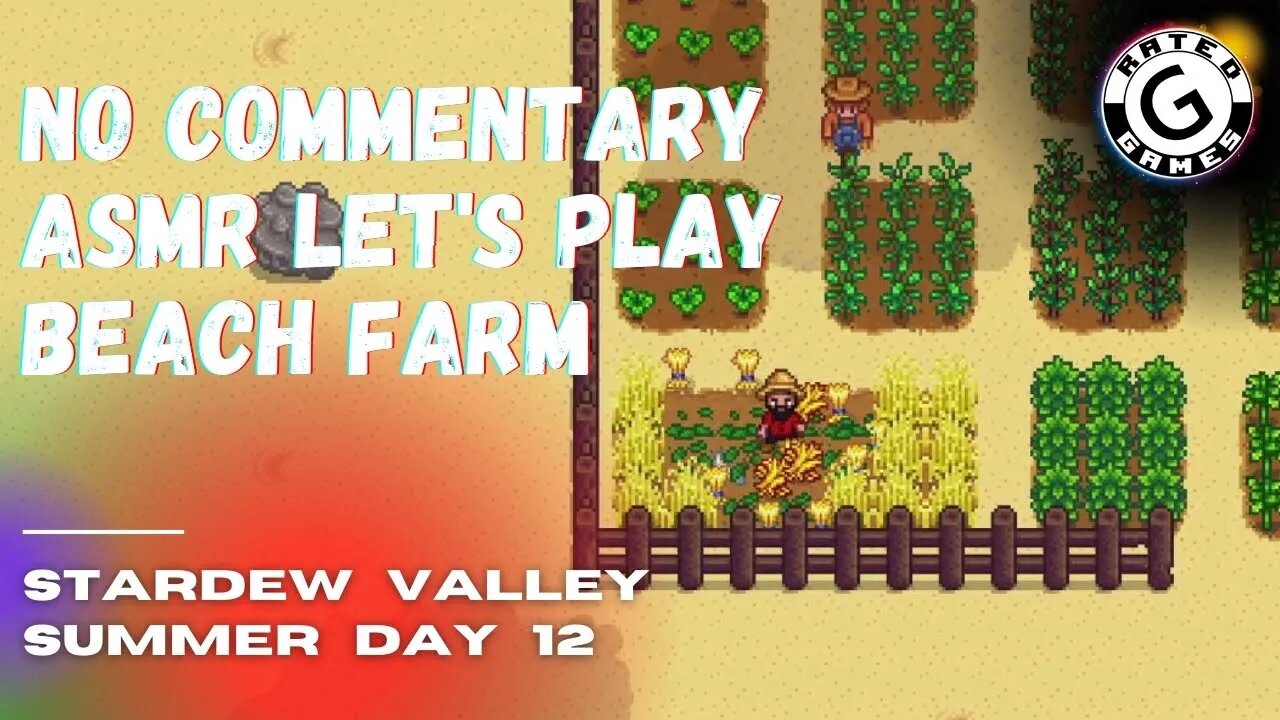 Stardew Valley No Commentary - Family Friendly Lets Play on Nintendo Switch - Summer Day 12