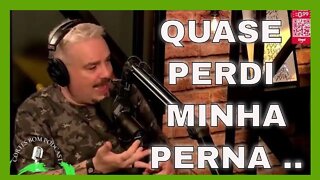 BOLA DO PANICO QUASE PERDEU A PERNA | CORTES BOM PODCAST |