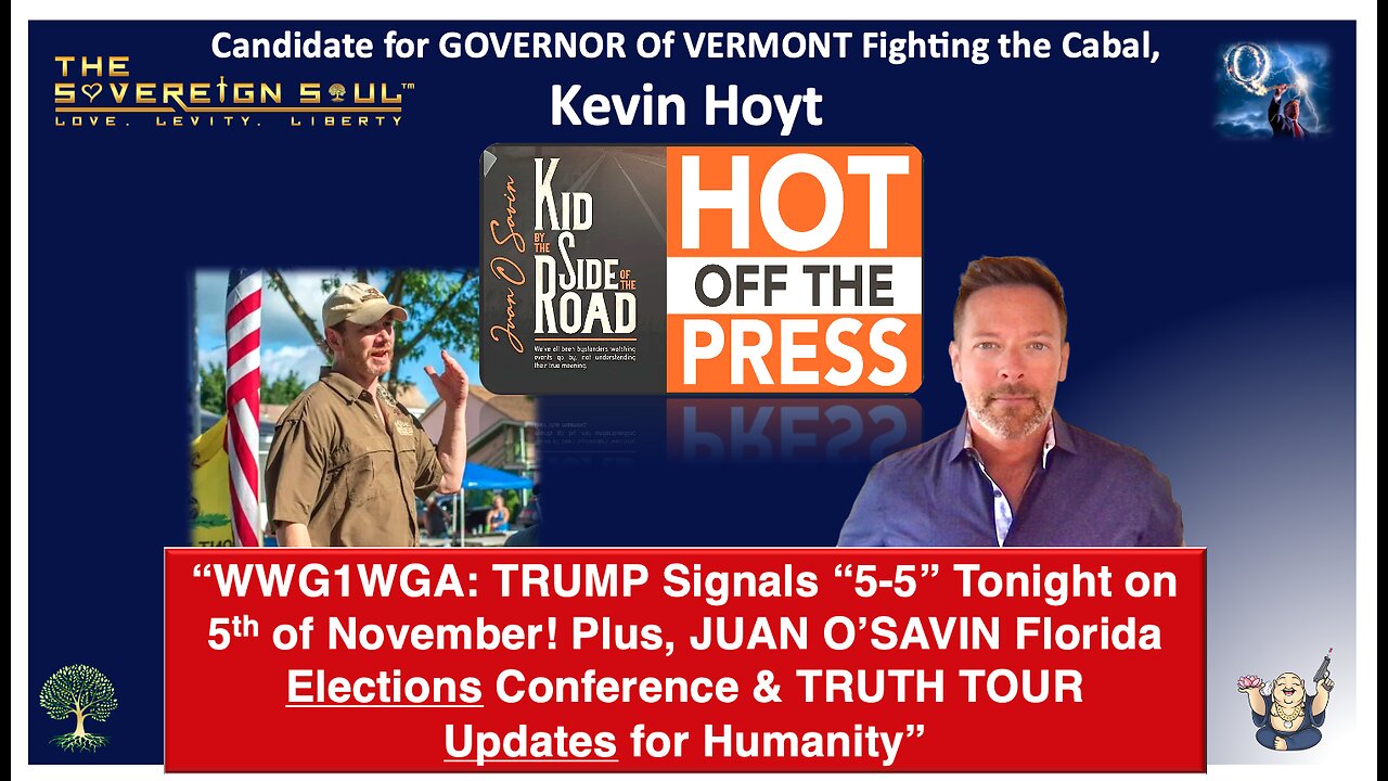 TRUMP⚡️Flies '55' Tonight! Kevin Hoyt, Candidate 4 Vermont GOVERNOR on 107, Elections, TRUTH TOUR News