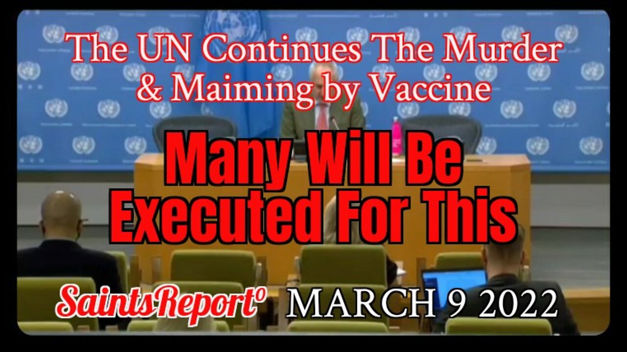 V933. 🌐UN is Complicit in the Global Vaccine Genocide