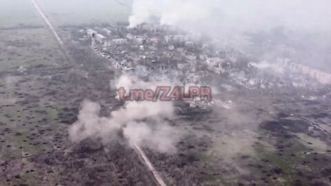 LPR Tankers Of The 4th Brigade Attack The Positions Of Hohols In Novotoshkovka