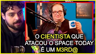 MONARK SOBRE CANCELAMENTO DO PODCAST DO SPACE TODAY (Inteligência Ltda) FlowPah Cortes