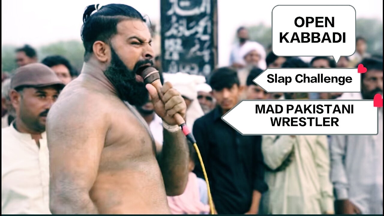 #slap_challange #wrestling #open_kabaddi