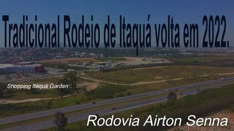 Rodeio de Itaquá, como é popularmente conhecido, volta com força total em 2022. #dronemassa