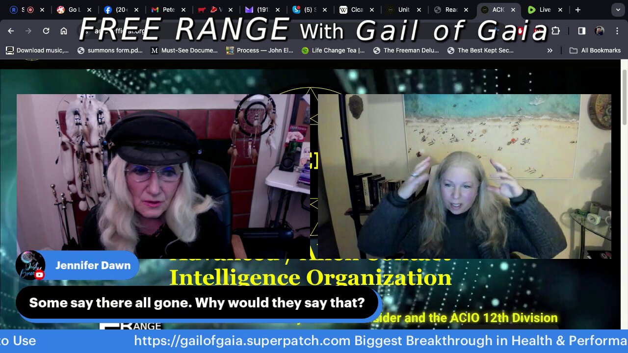 "ACIO Updates & Current Events/Eclipse" With Jessica Morrocco & Gail of Gaia on FREE RANGE