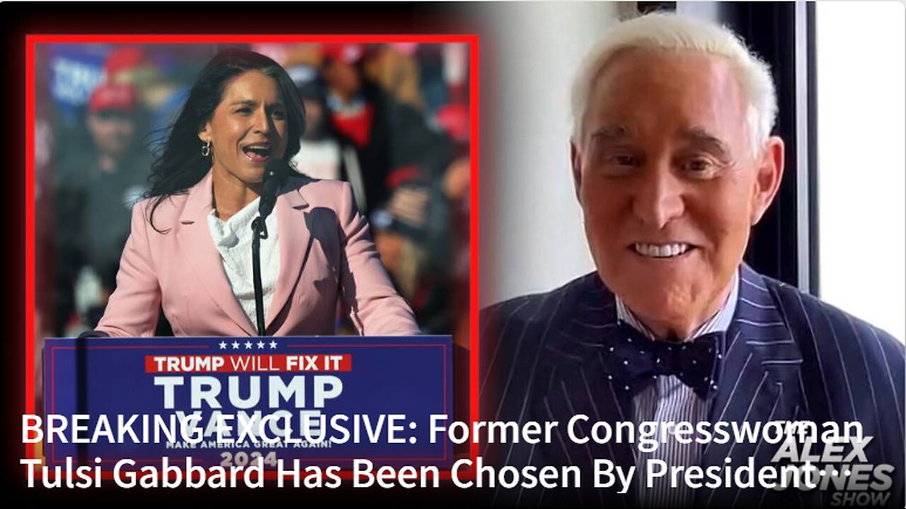 Tulsi Gabbard Selected by Trump to be Director of National Intelligence