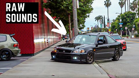 2023 Japanese Car Cruise-In: 40 Minutes of Raw Sounds.