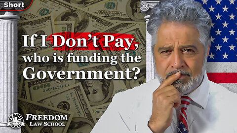 If I stop paying federal income taxes, who will fund our government? (Short)