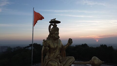 Hanuman Darshan #sunrise #bhakti #india #jaishreeram #ramram #ayodhya