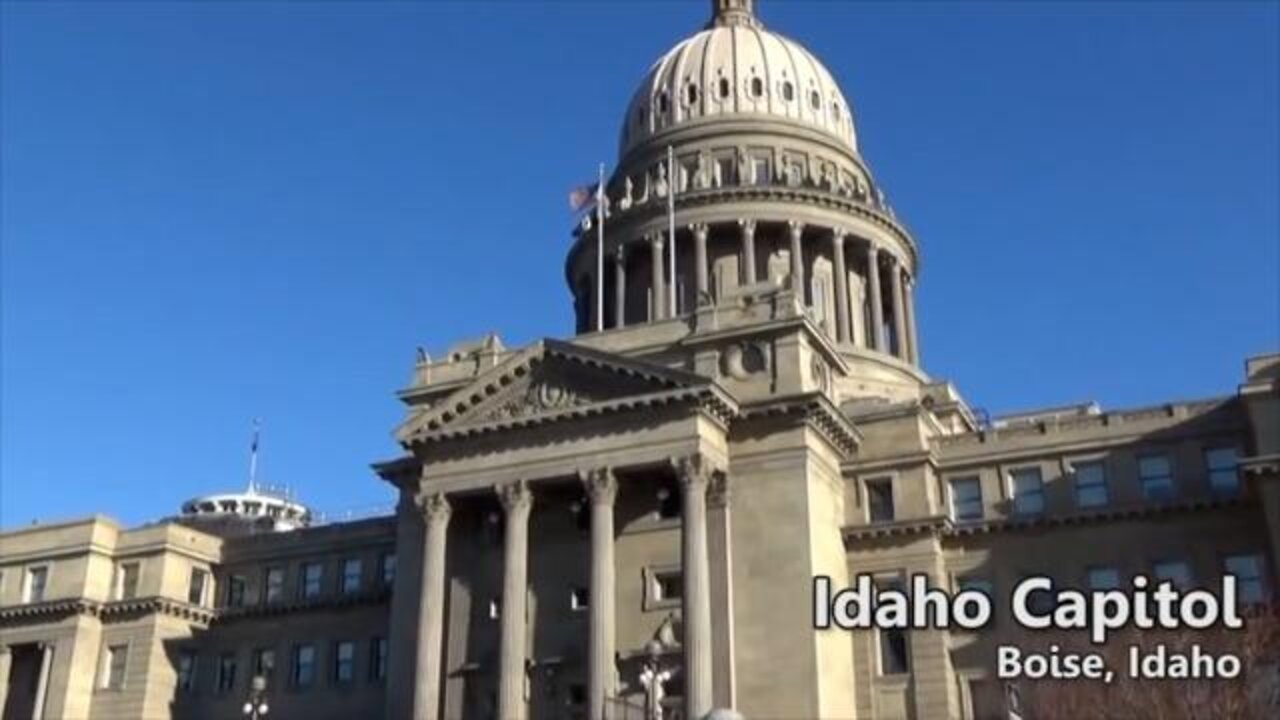 Leslie Manookian presents at the Idaho Capitol