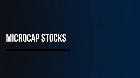 Microcap Stocks