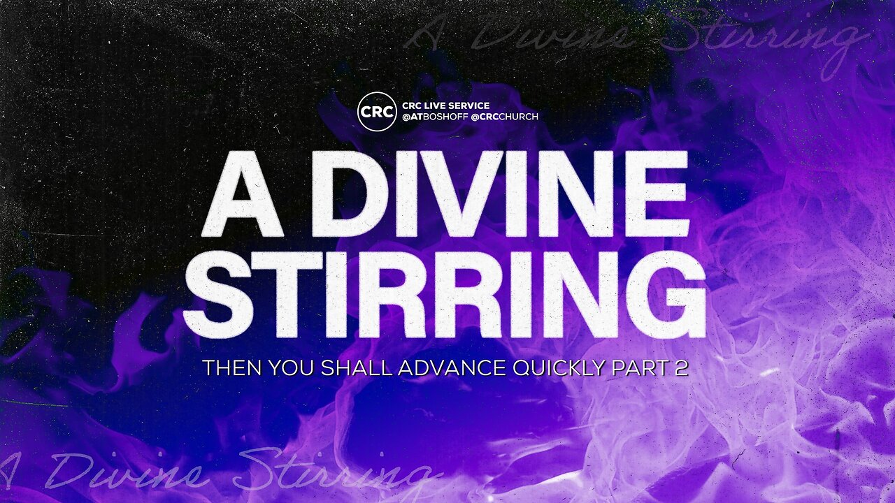 A Divine Stirring | Pastor At Boshoff | 21 July 2024 PM