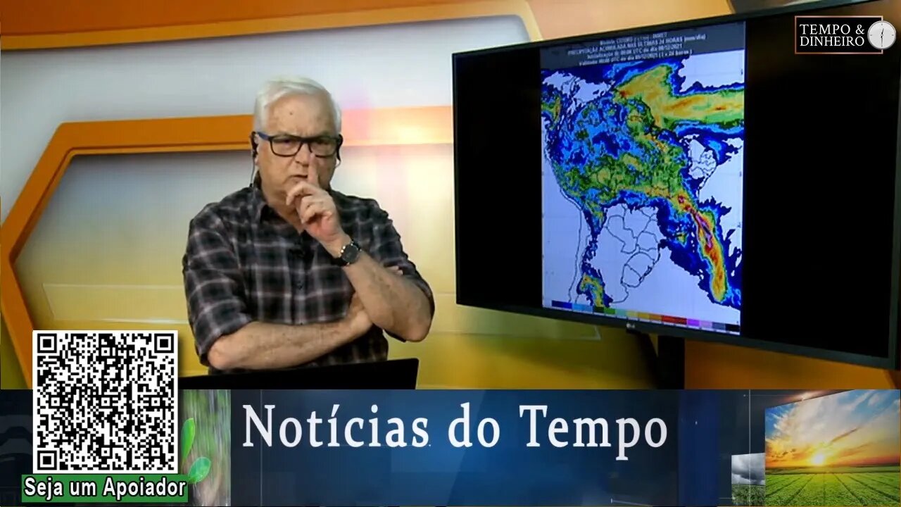 Chove sem parar no ES e no sul da Bahia, enquanto o Sul do Brasil continua bem seco