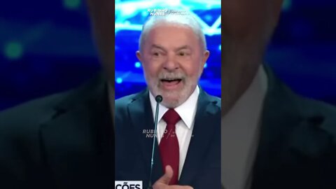 Único que não sabe sobre mentir na frente da TV é o ex-presidiário Lula! #lula #band #shorts