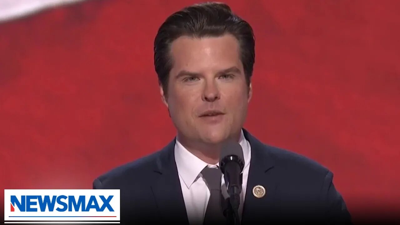 Matt Gaetz: Trump's swamp-draining will recommence soon | RNC 2024