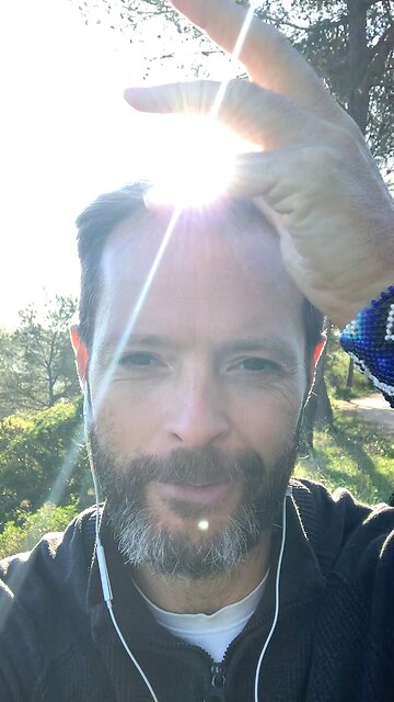 Light Blissing Love Language from the Sun