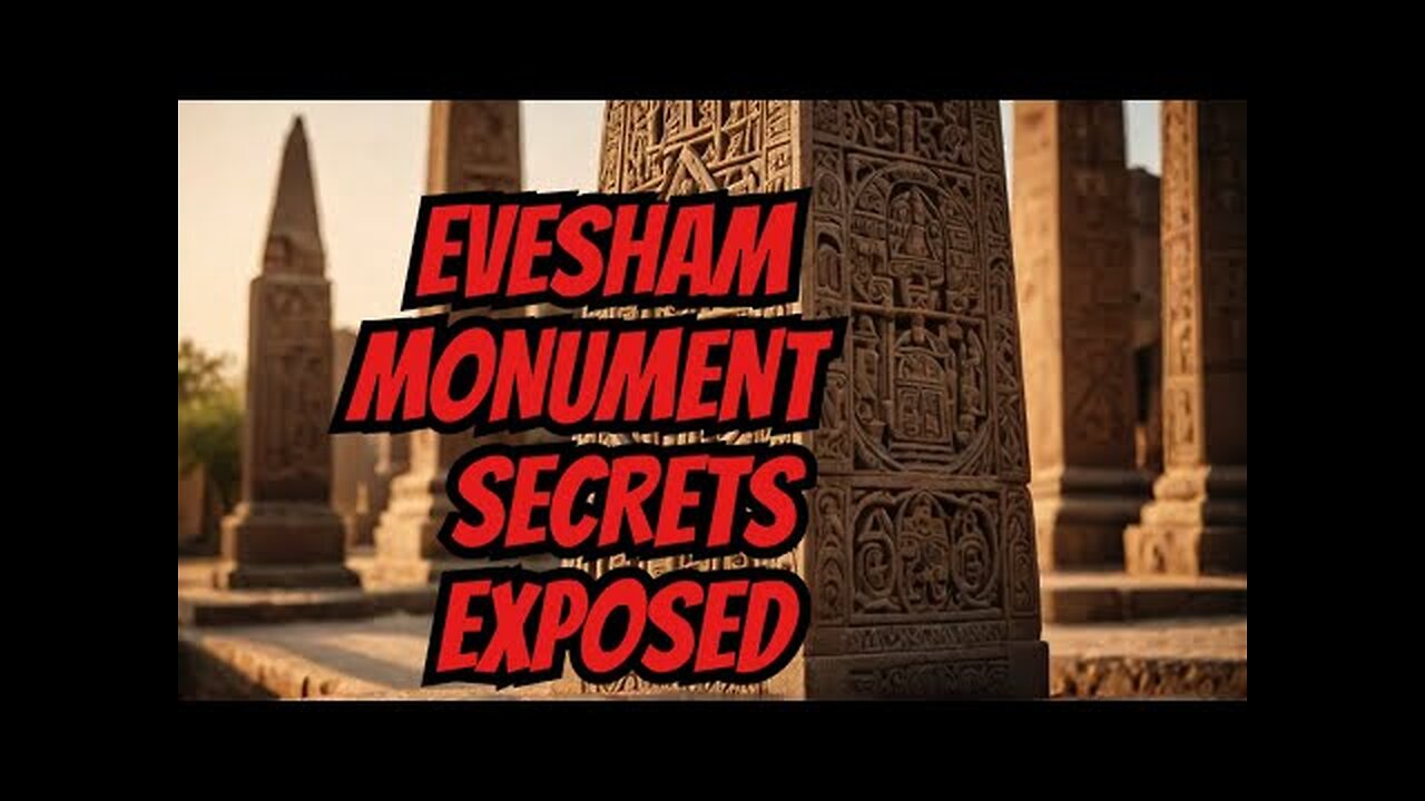 Uncovering the Evesham Obelisk - Historic Monument Secrets Exposed!