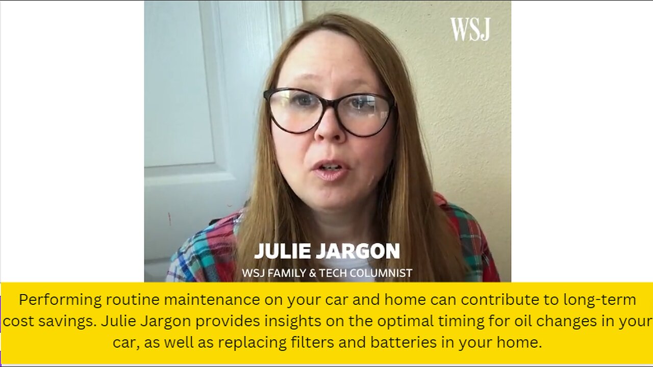 Performing routine maintenance on your car and home can contribute to long-term cost savings.