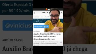 DESESPERO? Imprensa precisa definir qual narrativa vai valer no caso do Auxílio Brasil PARTE 2