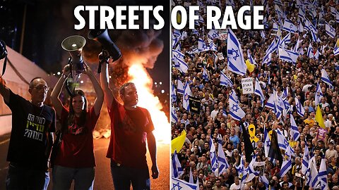 Furious Israelis take to streets in protest after six hostages brutally executed by Hamas