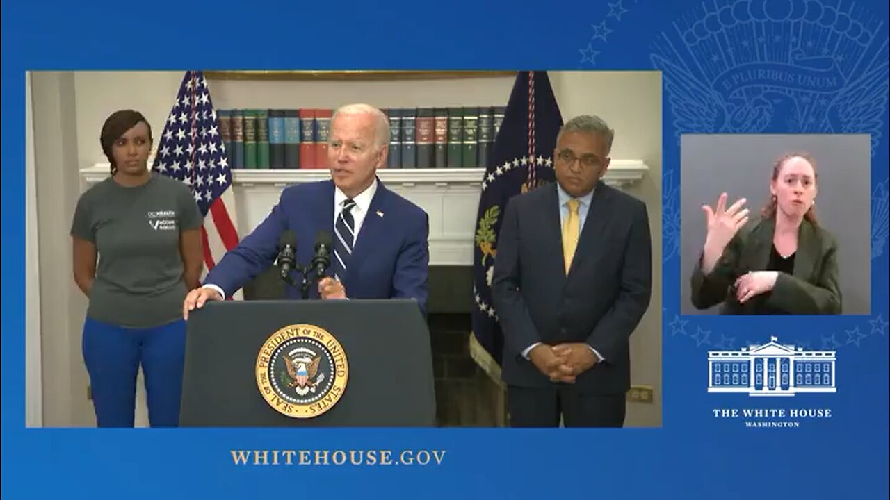 Lyin FBiden wants to kill kids w/experiMENTAL covid JABs & says cabal is PLANNING next SCAMdemic