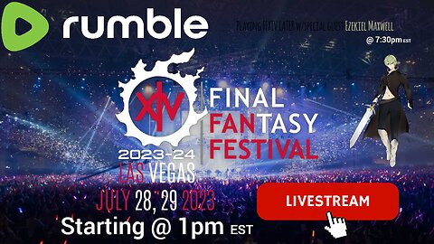 FFXIV Fan Fest LAS VEGAS Day 1! | Special Guest Ezekiel Maxwell @7:30EST