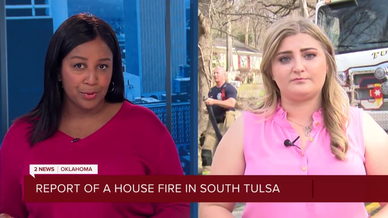 Amanda Harvard House Fire Live Shot