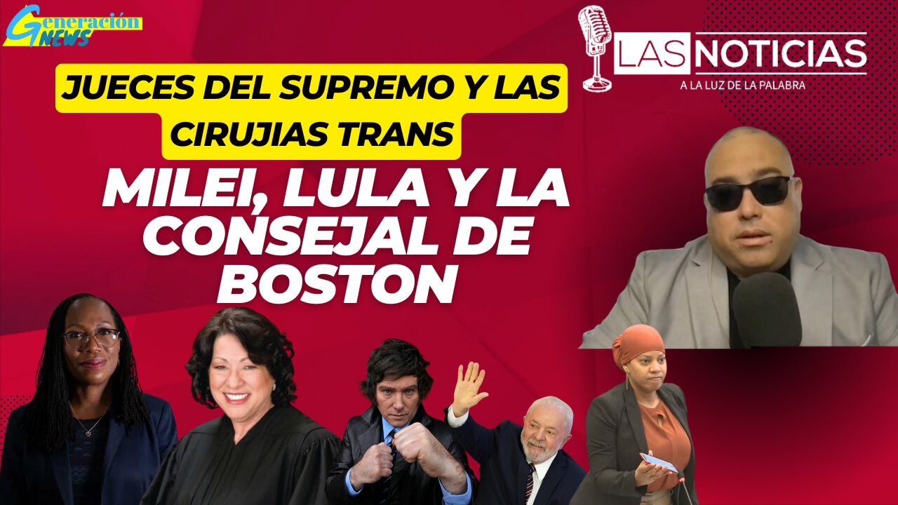 Juezas del supremo, Milei, Lula y la concejal de Boston.