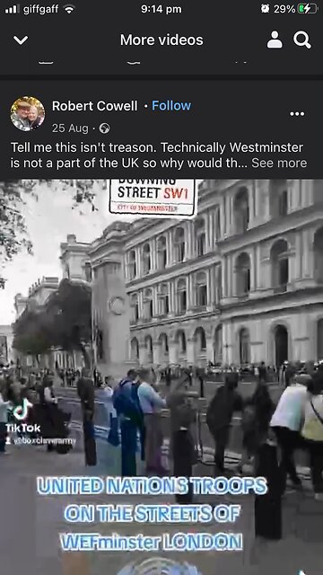 UN troops in UK parade