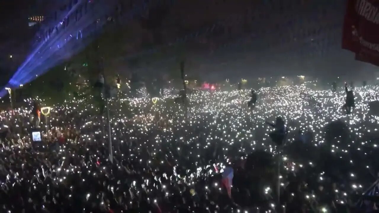 Festa incrível do campeão turco de 2022