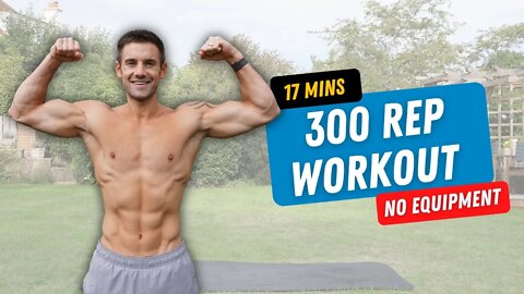 Savage 300 Rep Morning Routine | 17 Minutes of Intense Fat Burning