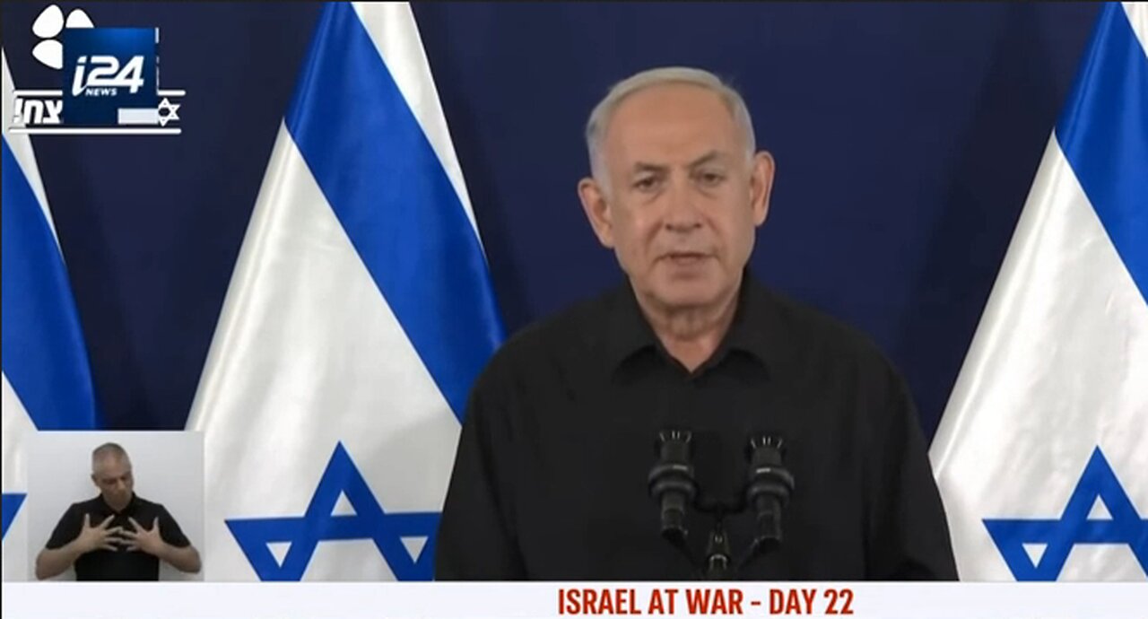 Israeli Prime Minister (Overlord) Netanyahu's Empty Words Attempt To Invert Reality, As Usual