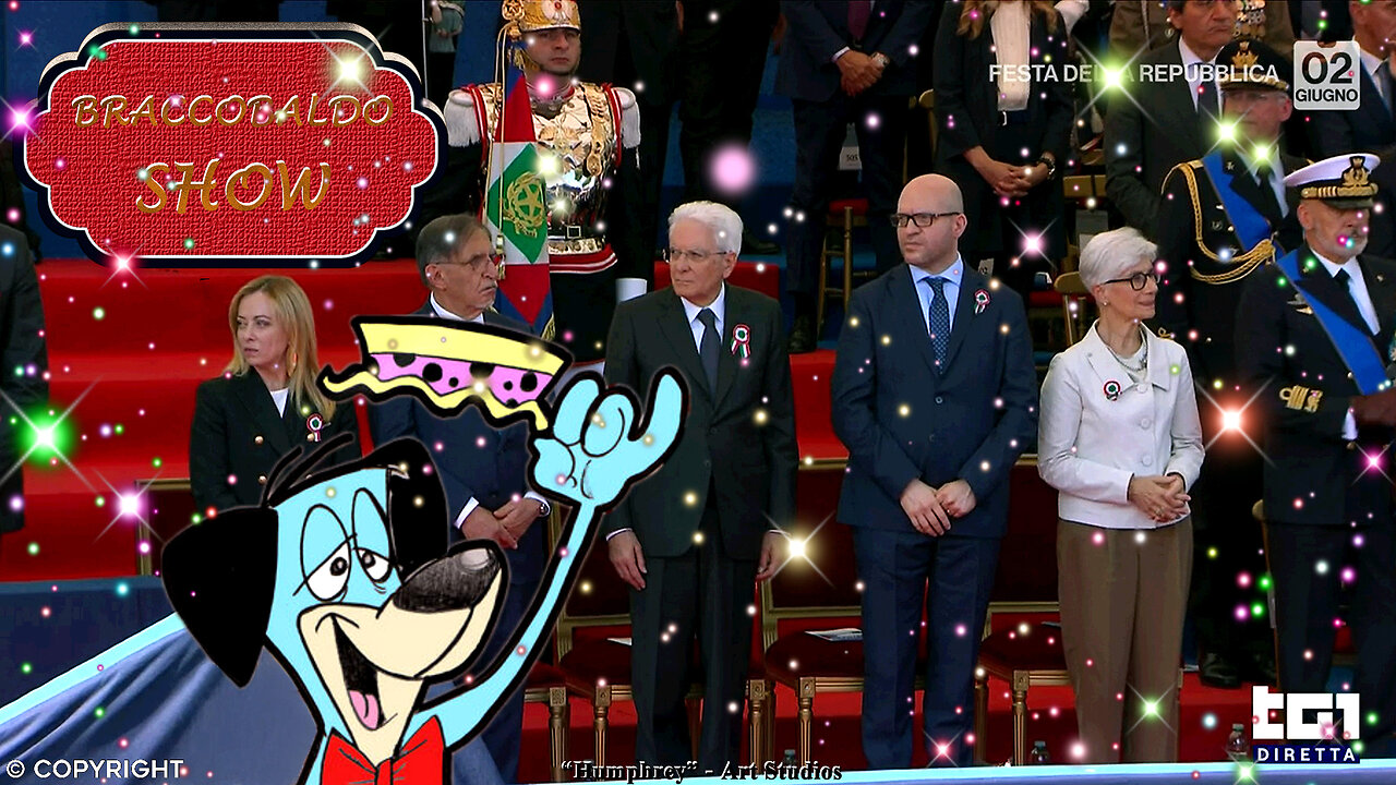 (“HUMPHREY” - ART STUDIOS): “2 GIUGNO 2023, FESTA DELLA REPUBBLICA” (The Huckleberry Hound Show)😂😂😂