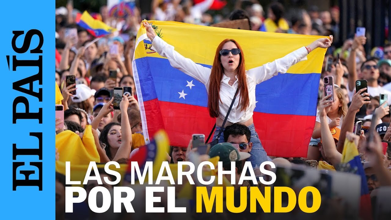 MARCHAS VENEZUELA | Madrid, Bogotá y cientos de ciudades se suman a las protestas de la oposición