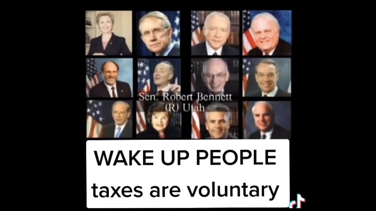 TAXES ARE VOLUNTARY