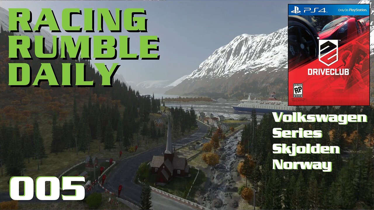 Racing Rumble Daily 005 - DriveClub (2014) PS4 Volkswagen Series - Skjolden, Norway