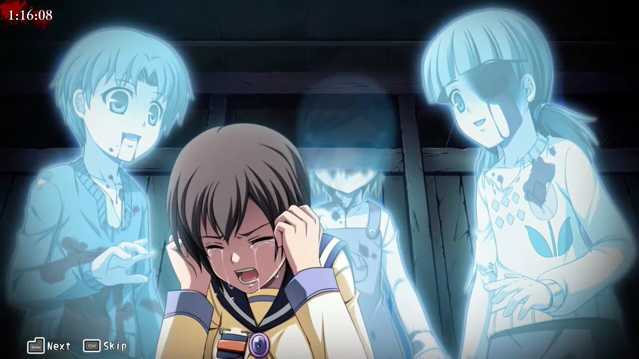 Corpse Party 2021 chapter 1 all wrong endings