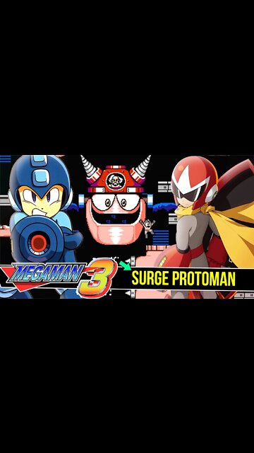 MEGAMAN 3 - Origem e Historia de PROTOMAN #shorts