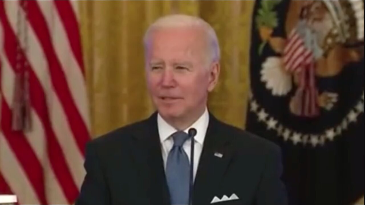 Joe Biden Calls Reporter "Stupid Son of a B!tch" for Asking Question About Inflation Problem