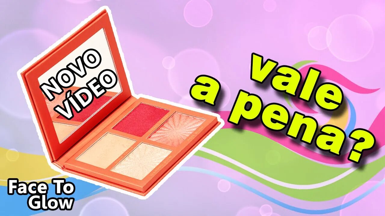 Paleta Face To Glow - Nádia Tambasco By Oceane (Novo) - VALE A PENA?