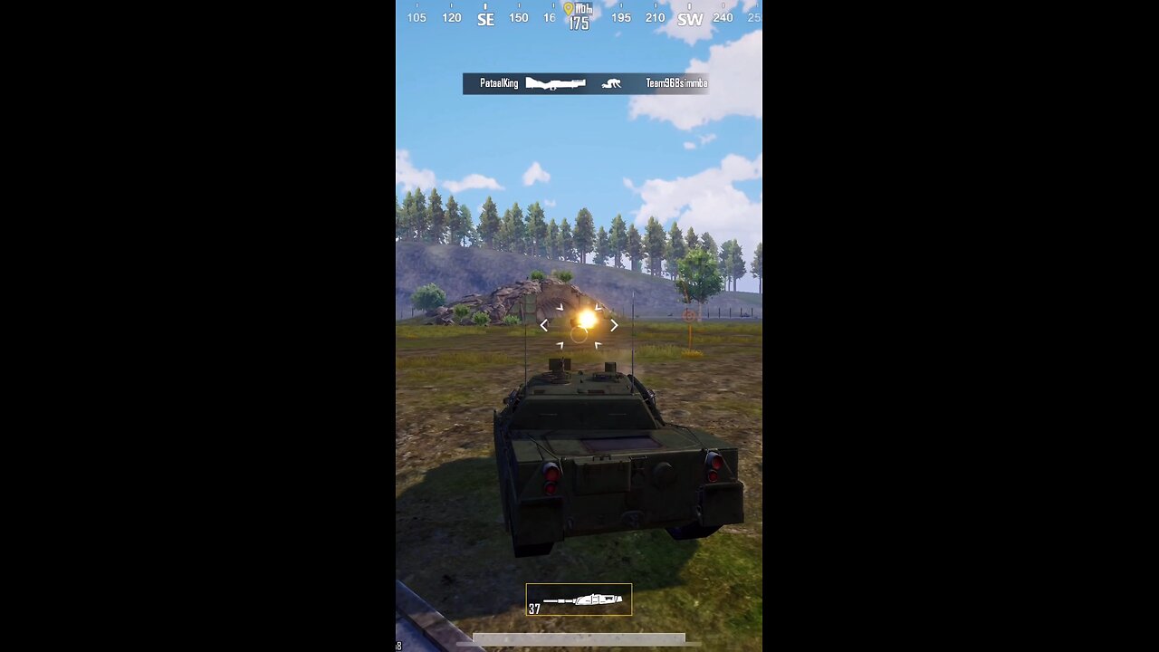 Tank vs Fighter jet in PUBG #gaming #pubg #pubgmobile